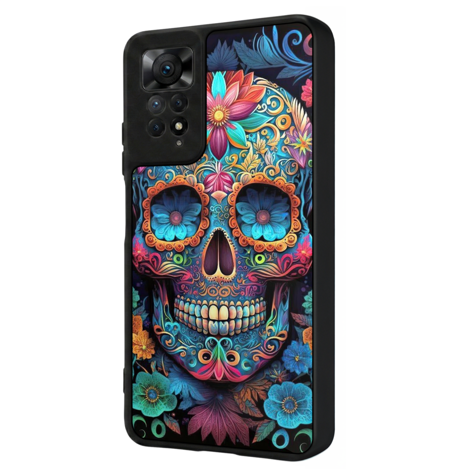 Xiaomi Redmi Note 12 Pro Uyumlu KuruKafa Tasarımlı Glossy Premium Kılıf