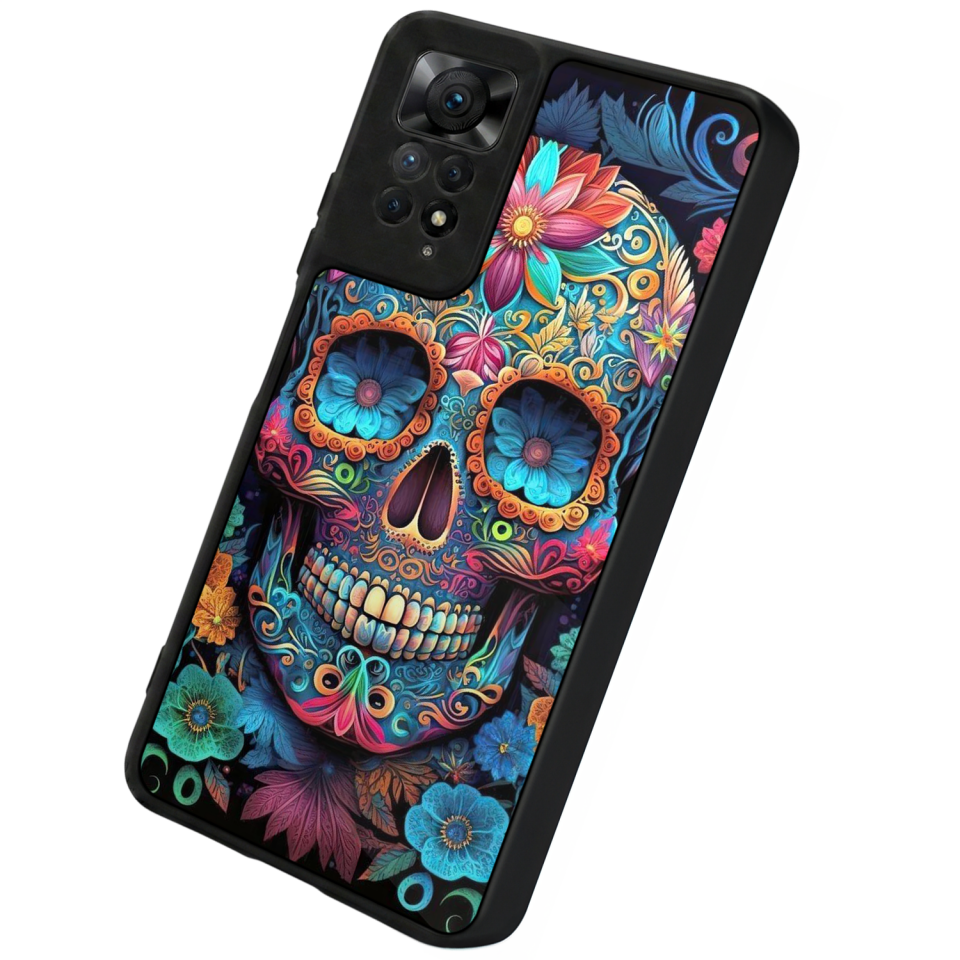 Xiaomi Redmi Note 12 Pro Uyumlu KuruKafa Tasarımlı Glossy Premium Kılıf
