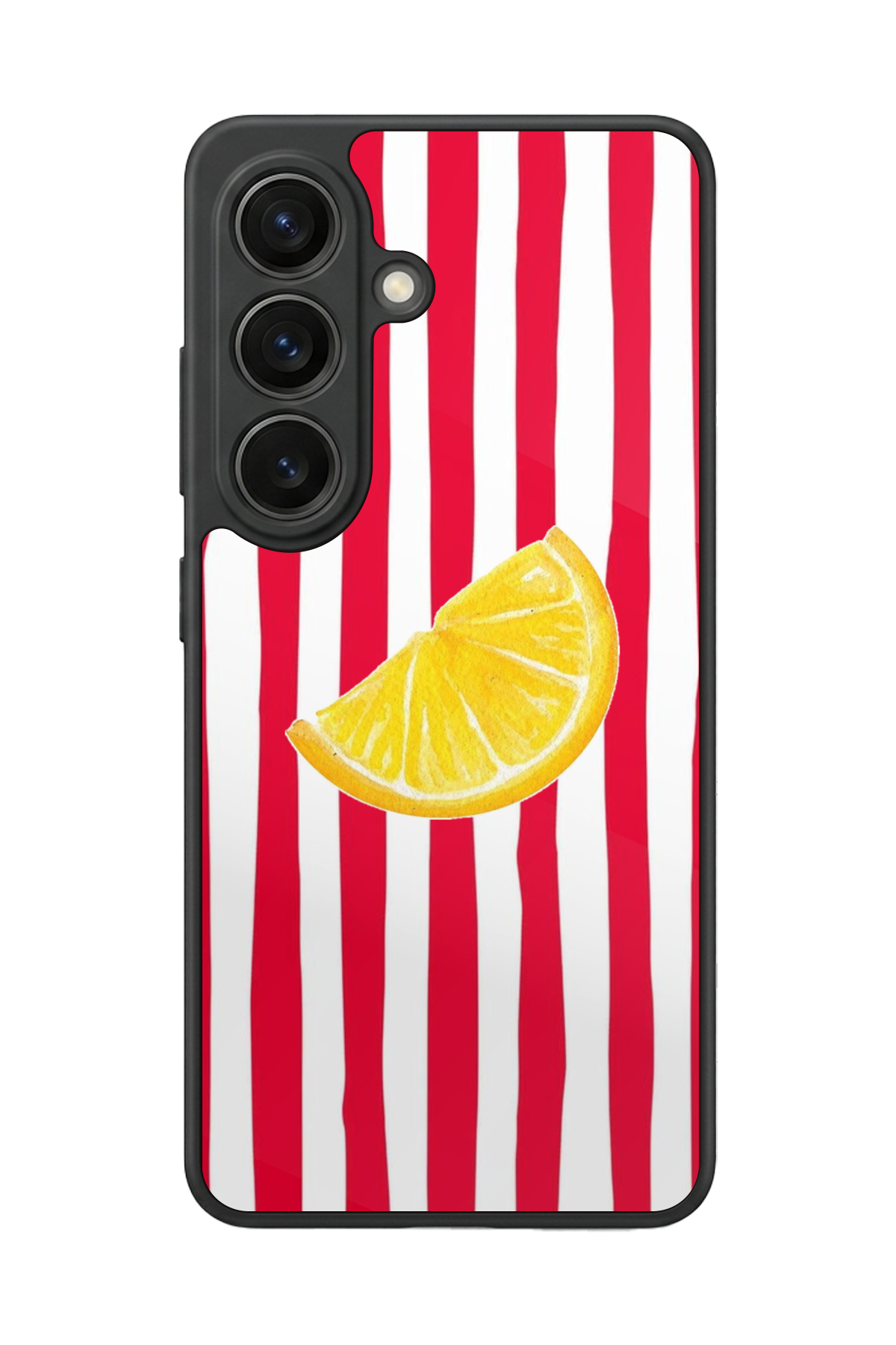 Samsung Galaxy S26 Uyumlu Limon Tasarımlı Glossy Premium Kılıf