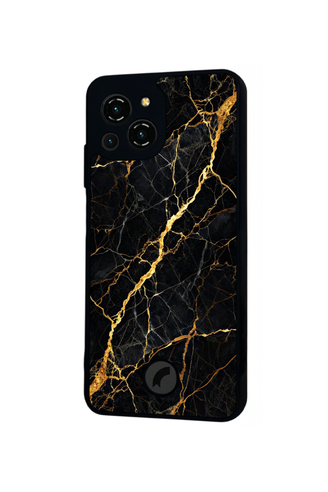 Reeder S23 Pro Max Uyumlu Mermer Marble Tasarımlı Glossy Premium Kılıf