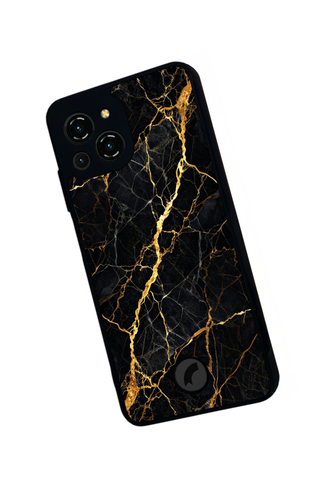 Reeder S23 Pro Max Uyumlu Mermer Marble Tasarımlı Glossy Premium Kılıf