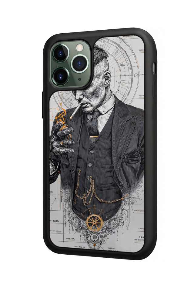 iPhone 11 Pro Max Uyumlu Peaky Blinders Tasarımlı Glossy Premium Kılıf
