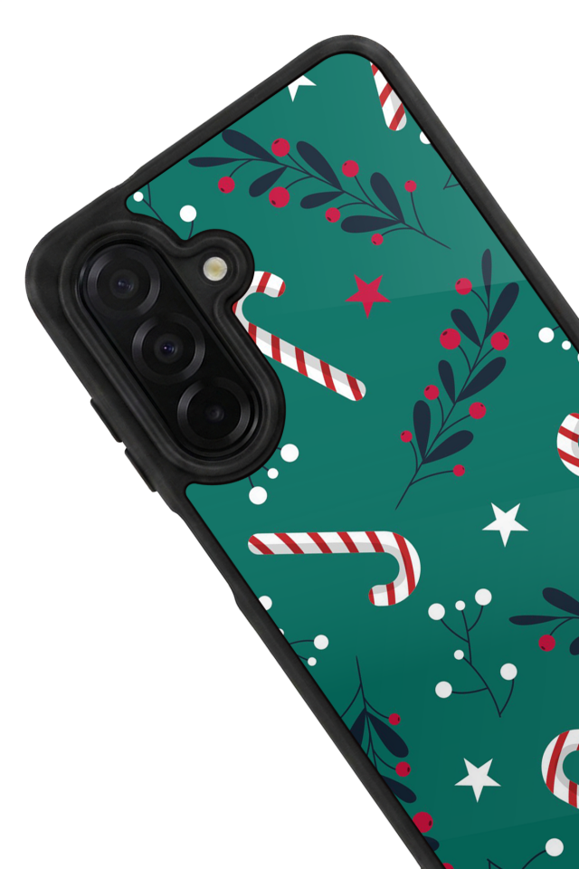 Samsung Galaxy A56 Uyumlu Yilbasi Christmas Tasarımlı Glossy Premium Kılıf