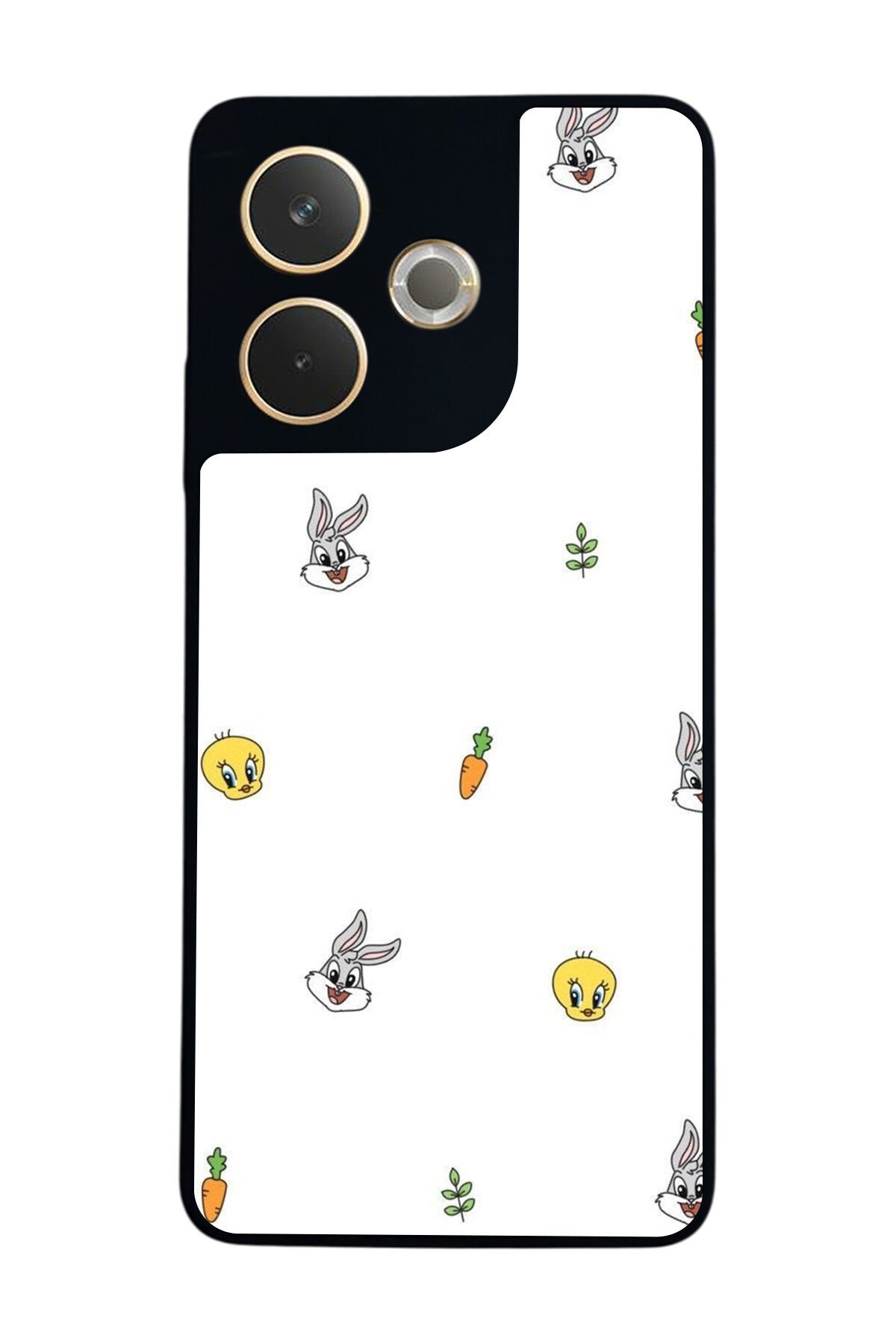 Oppo A5 Pro Uyumlu Tweety Tasarımlı Glossy Premium Kılıf