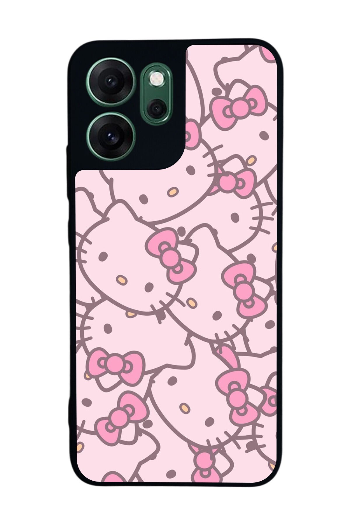 Oppo Reno 14F Uyumlu HelloKitty Tasarımlı Glossy Premium Kılıf