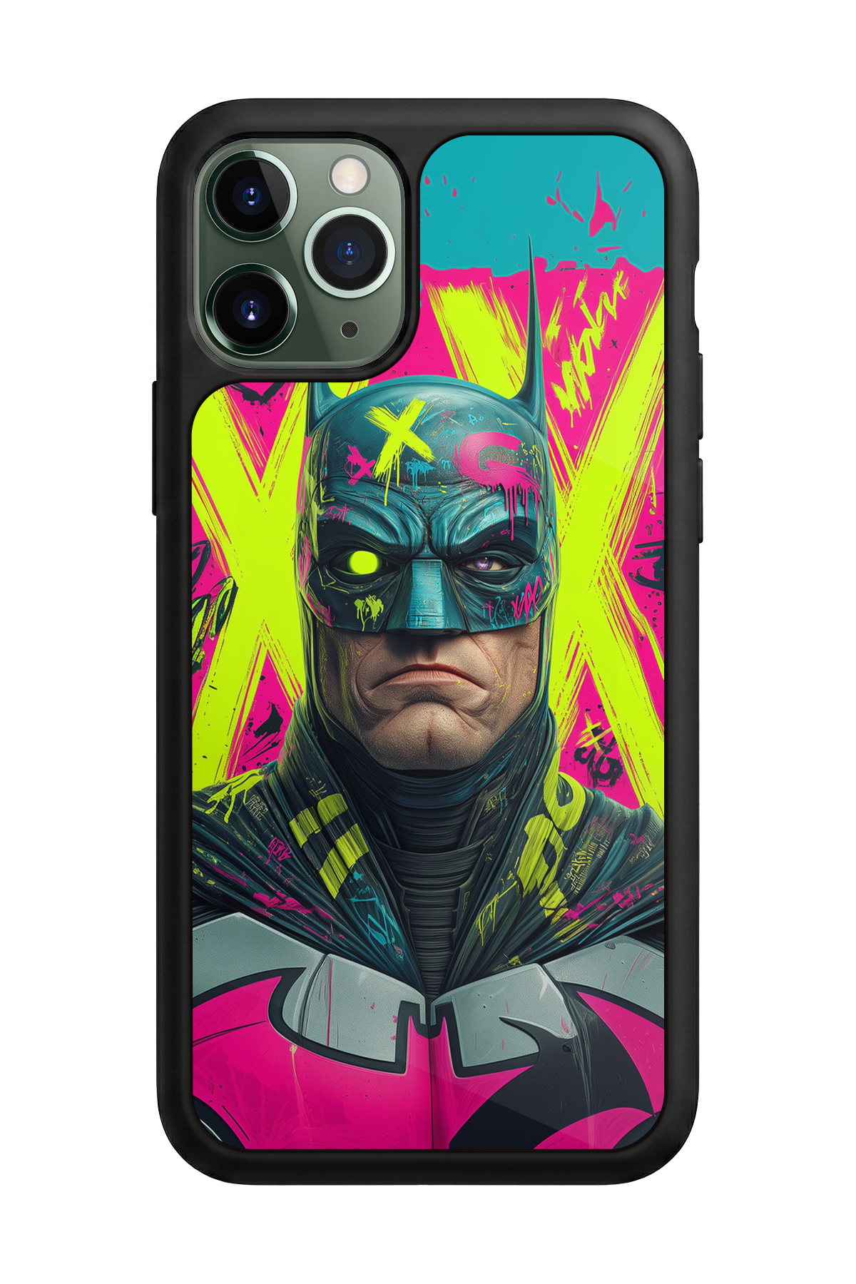 iPhone 11 Pro Uyumlu Batman Tasarımlı Glossy Premium Kılıf