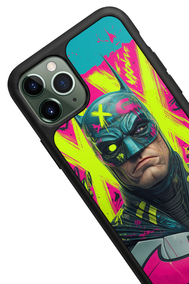 iPhone 11 Pro Uyumlu Batman Tasarımlı Glossy Premium Kılıf