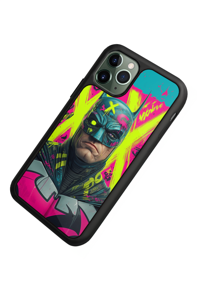 iPhone 11 Pro Uyumlu Batman Tasarımlı Glossy Premium Kılıf