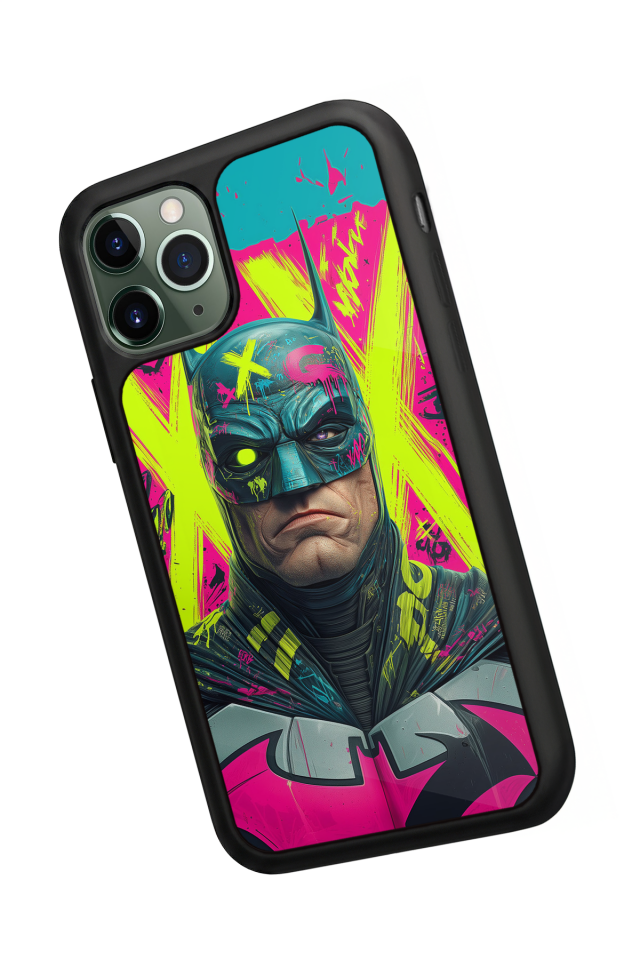 iPhone 11 Pro Uyumlu Batman Tasarımlı Glossy Premium Kılıf