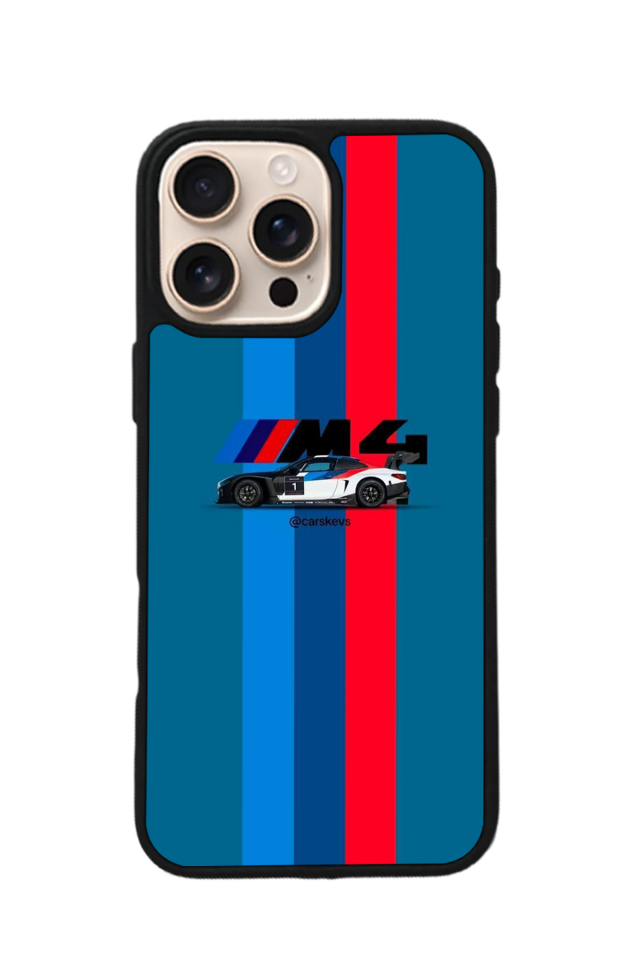 iPhone 16 Pro Uyumlu BMW Tasarımlı Glossy Premium Kılıf