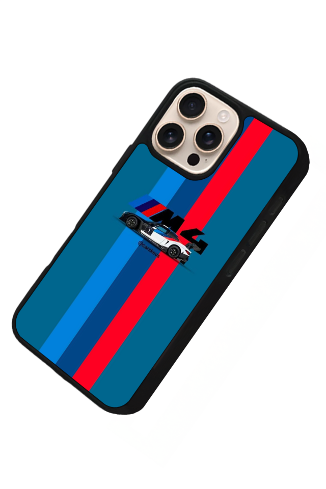 iPhone 16 Pro Uyumlu BMW Tasarımlı Glossy Premium Kılıf