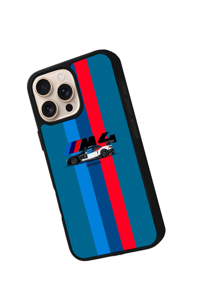 iPhone 16 Pro Uyumlu BMW Tasarımlı Glossy Premium Kılıf