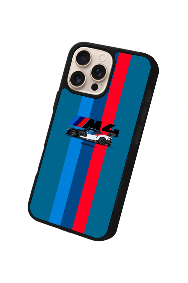 iPhone 16 Pro Uyumlu BMW Tasarımlı Glossy Premium Kılıf