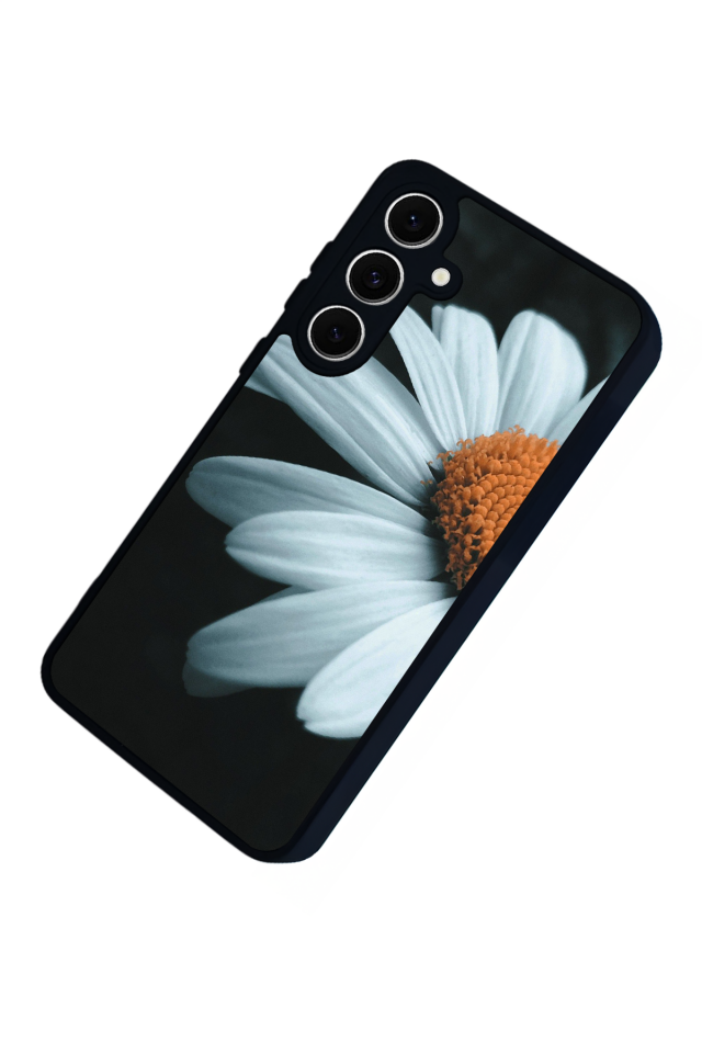 Samsung Galaxy S24 FE Uyumlu Cicek Tasarımlı Glossy Premium Kılıf