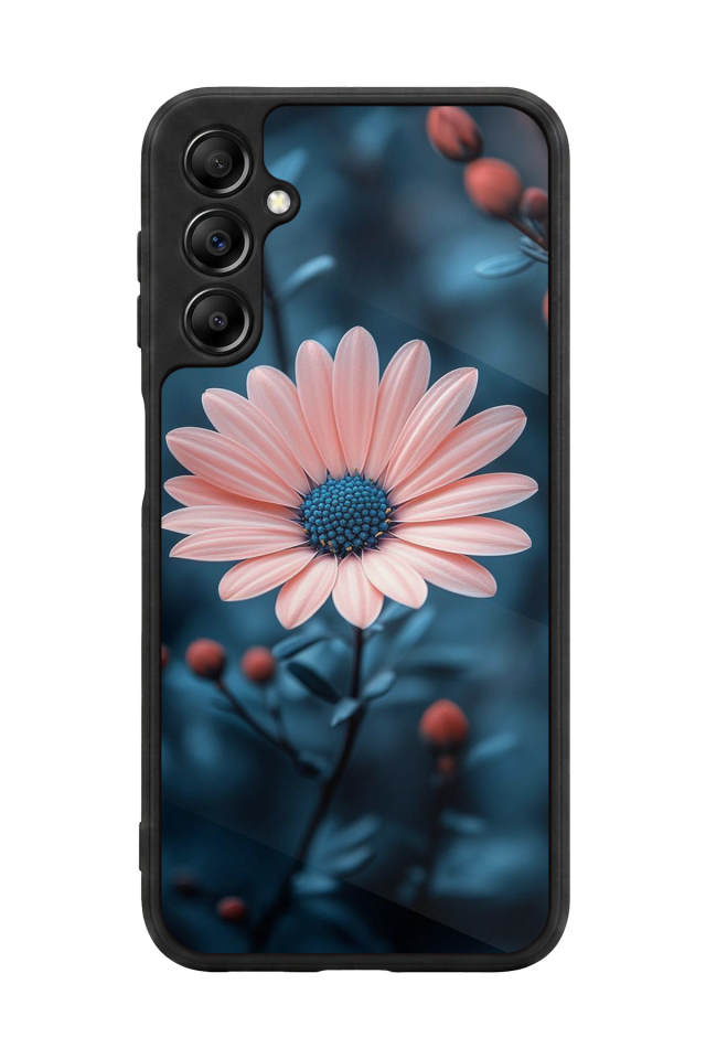 Samsung Galaxy A14 Uyumlu Cicek Tasarımlı Glossy Premium Kılıf