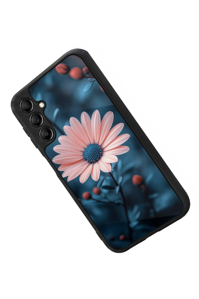 Samsung Galaxy A14 Uyumlu Cicek Tasarımlı Glossy Premium Kılıf