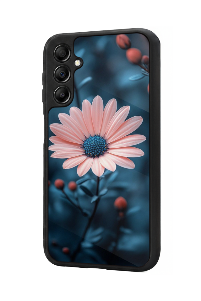 Samsung Galaxy A14 Uyumlu Cicek Tasarımlı Glossy Premium Kılıf