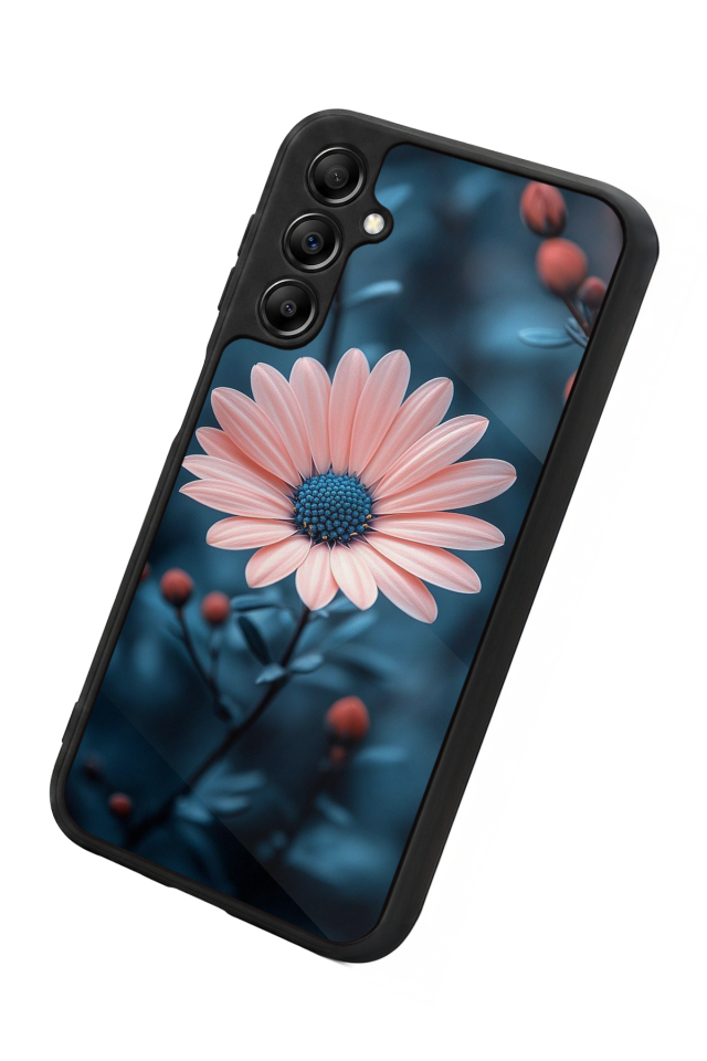 Samsung Galaxy A14 Uyumlu Cicek Tasarımlı Glossy Premium Kılıf