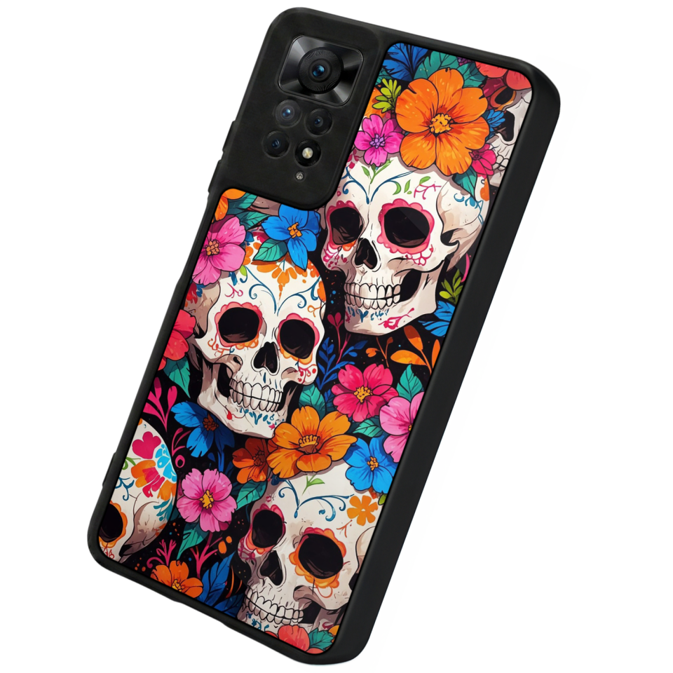 Xiaomi Redmi Note 12 Pro Uyumlu KuruKafa Tasarımlı Glossy Premium Kılıf