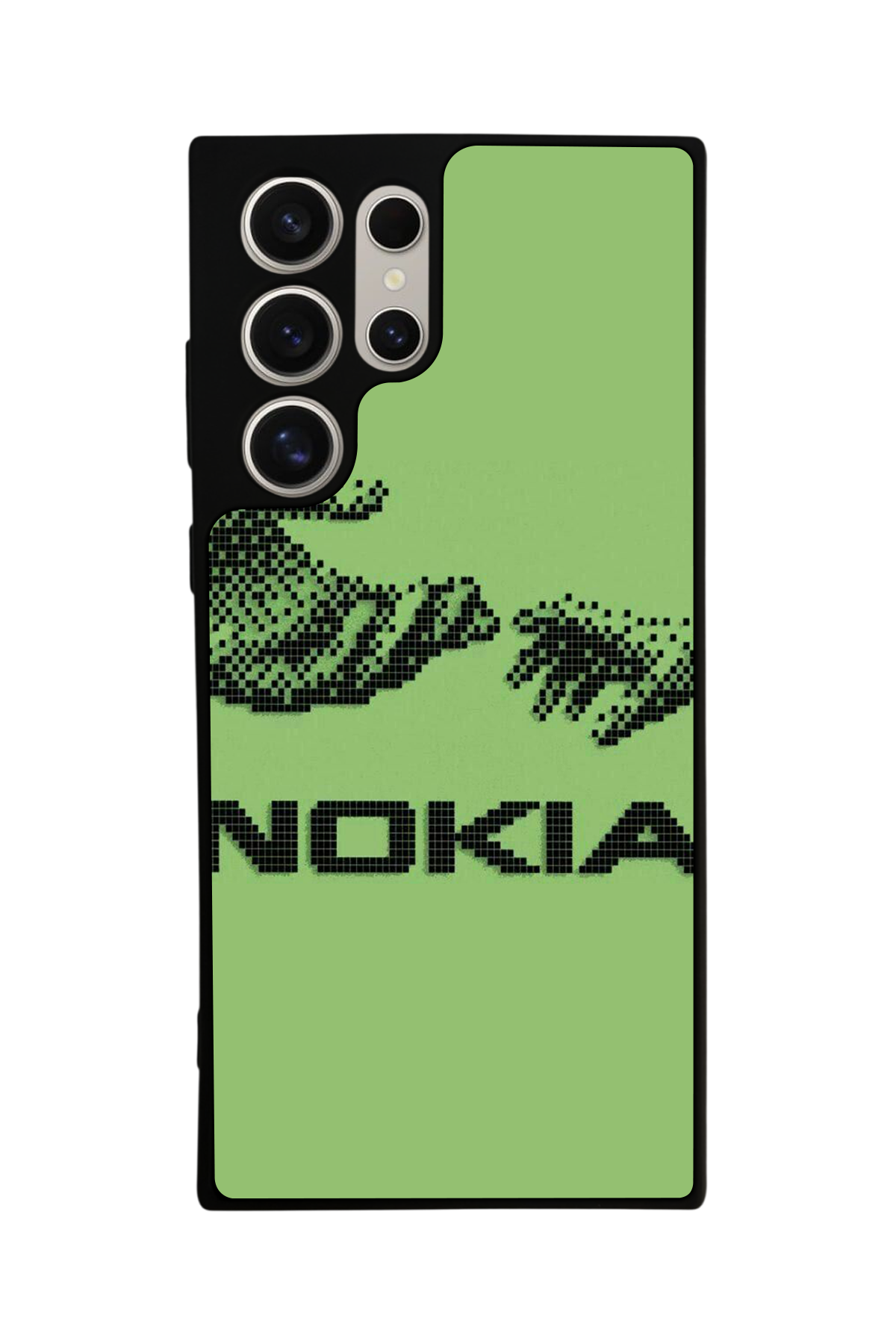 Samsung Galaxy S22 Ultra Uyumlu Nokia Tasarımlı Glossy Premium Kılıf