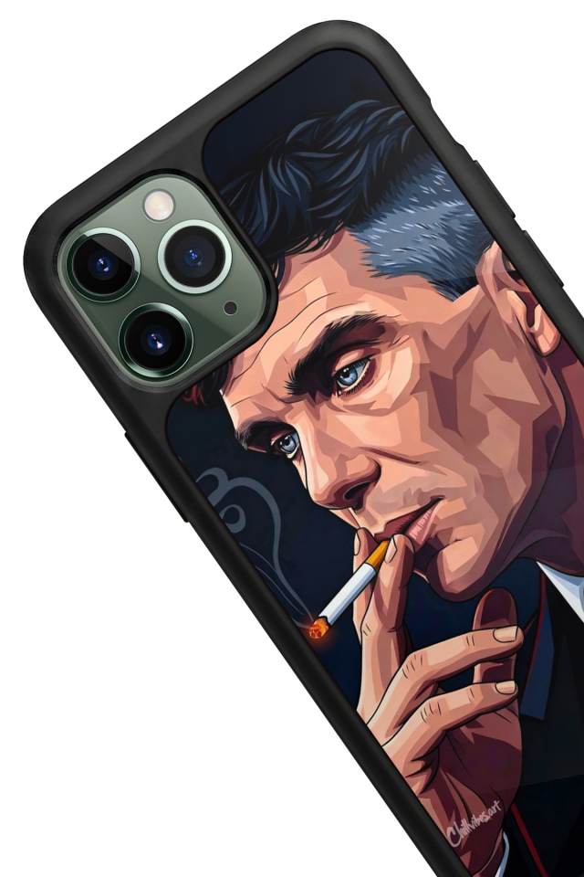 iPhone 11 Pro Max Uyumlu Peaky Blinders Tasarımlı Glossy Premium Kılıf