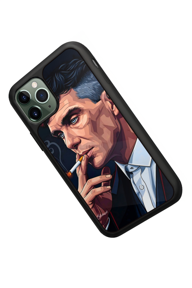iPhone 11 Pro Max Uyumlu Peaky Blinders Tasarımlı Glossy Premium Kılıf