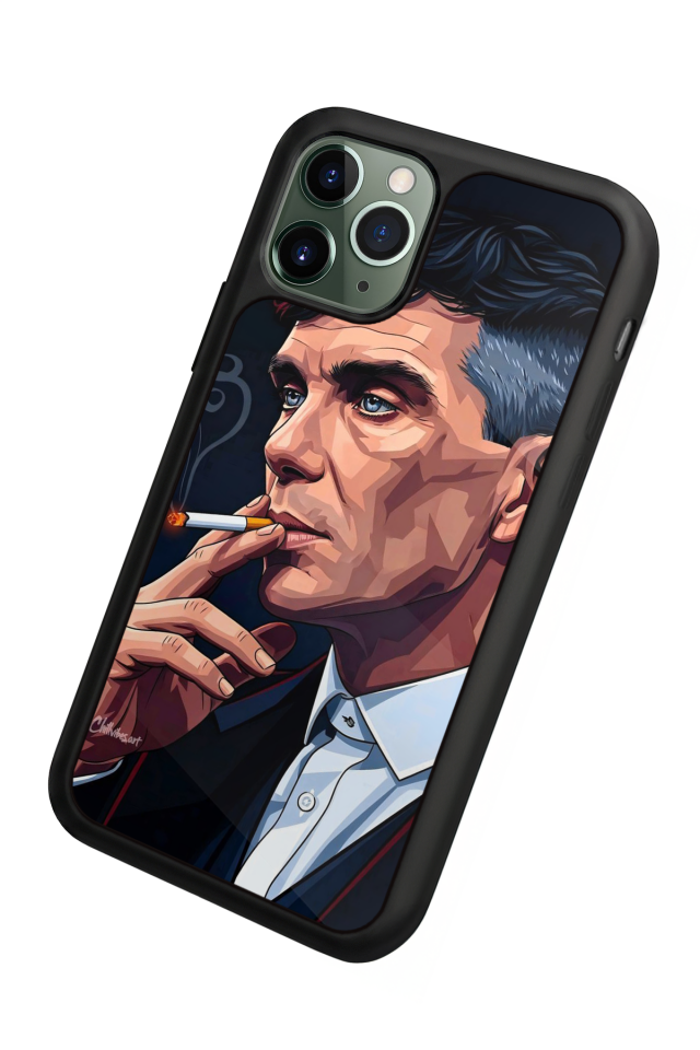 iPhone 11 Pro Max Uyumlu Peaky Blinders Tasarımlı Glossy Premium Kılıf