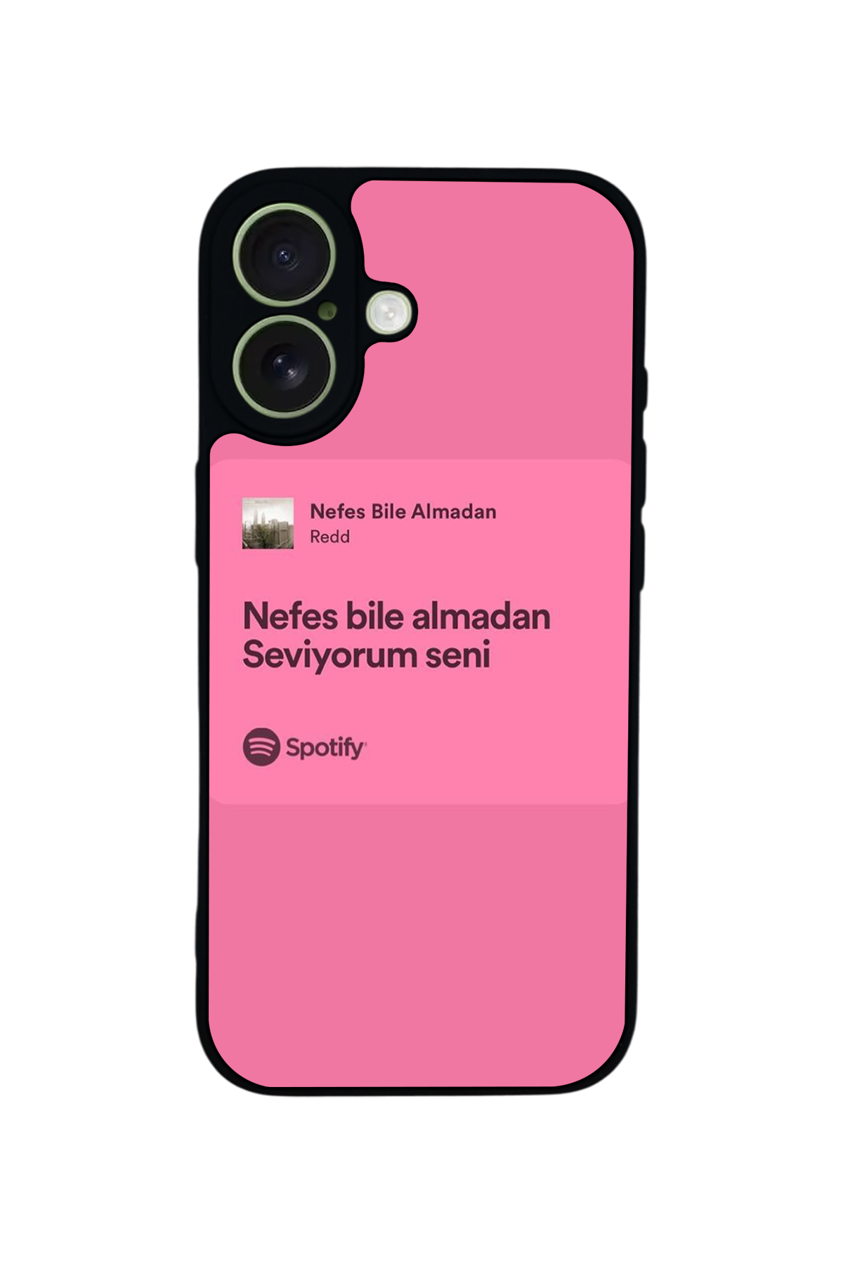 iPhone 17 Uyumlu Sarki Sozleri Tasarımlı Glossy Premium Kılıf