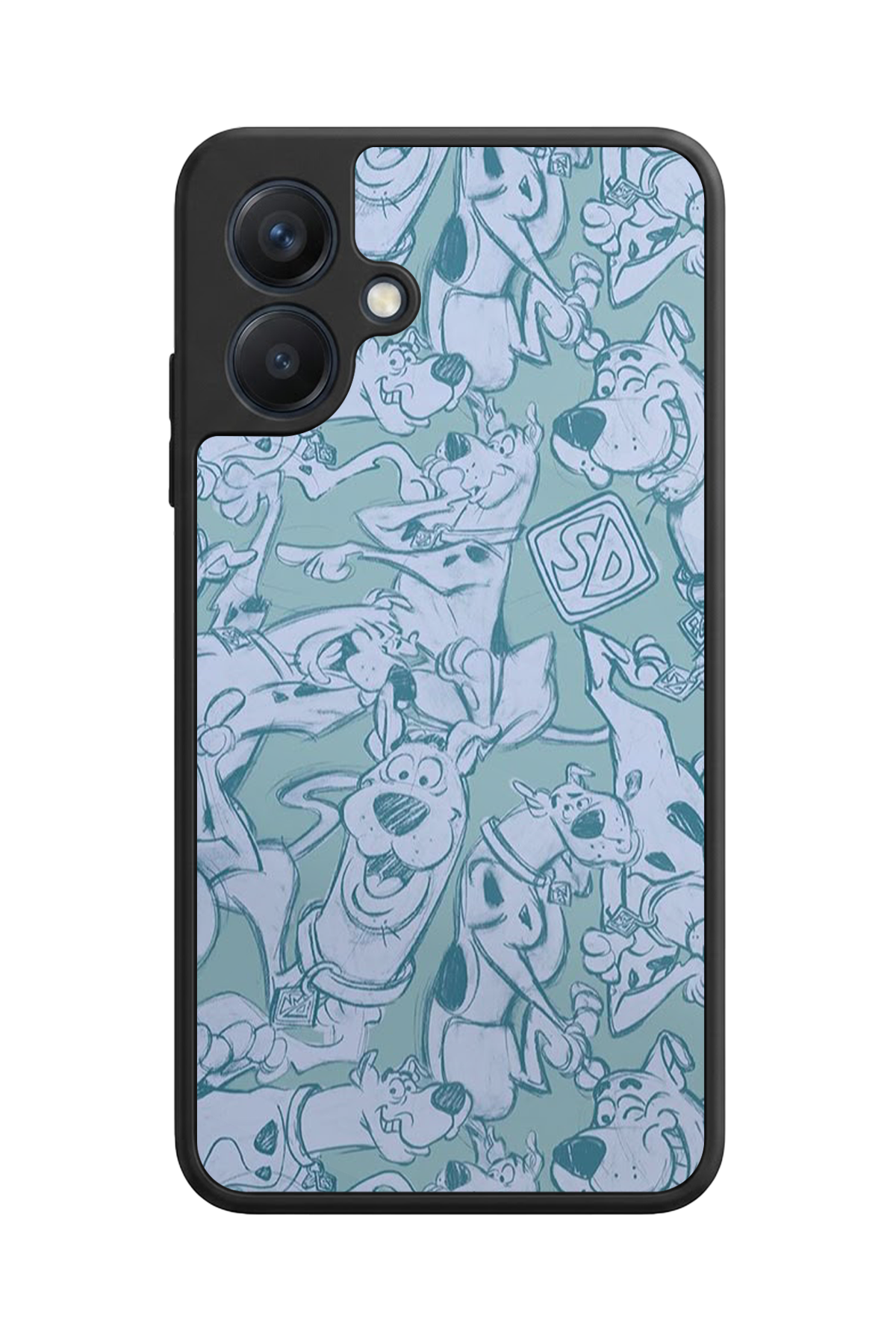Samsung Galaxy A07 Uyumlu Scooby Doo Tasarımlı Glossy Premium Kılıf