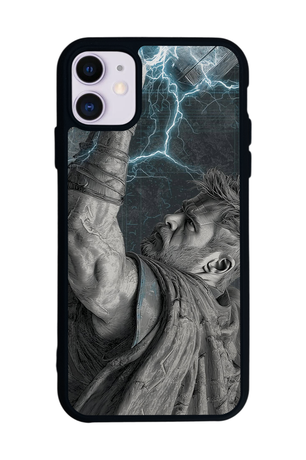iPhone 11 Uyumlu Thor Tasarımlı Glossy Premium Kılıf