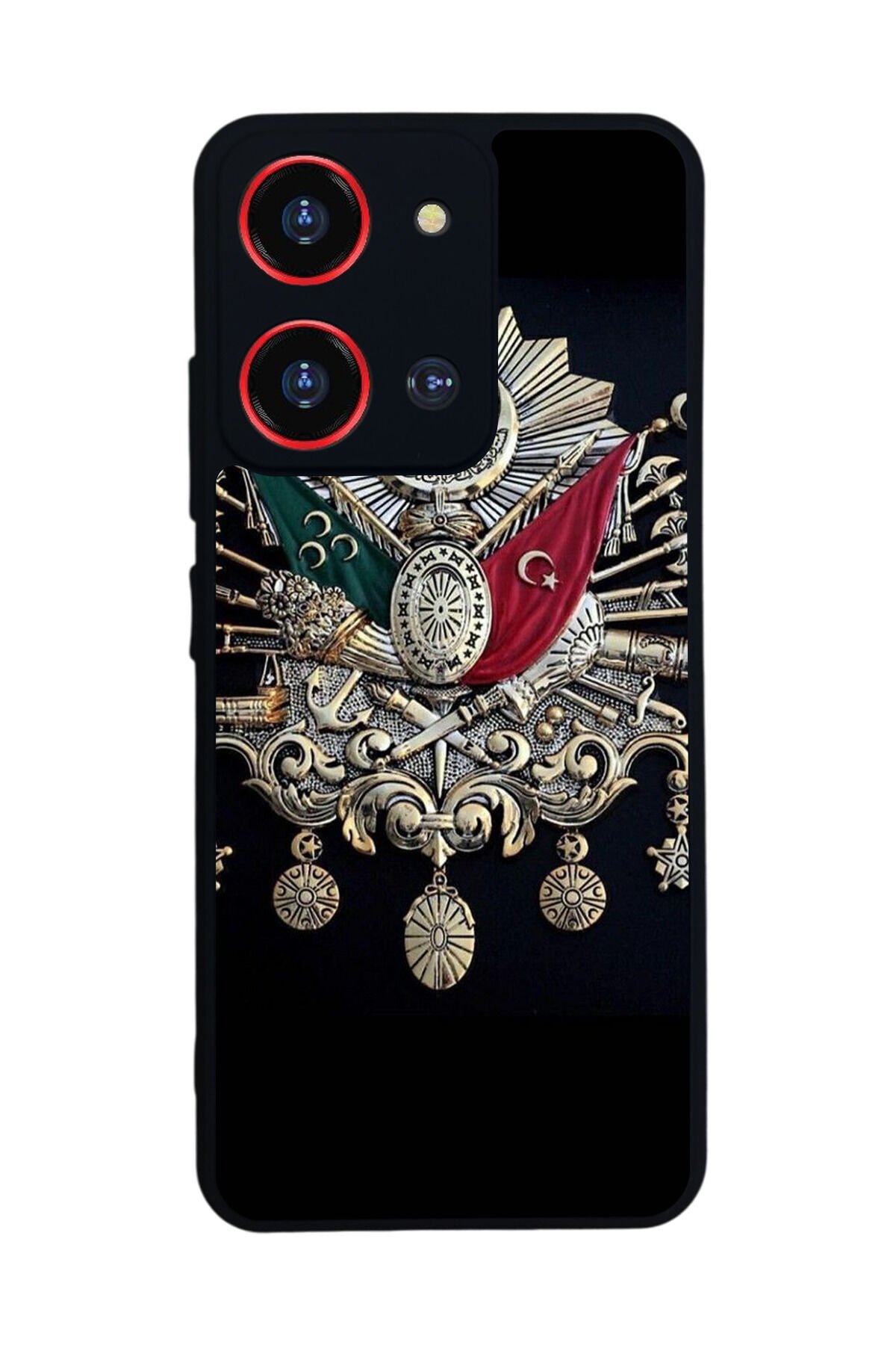 Reeder S19 Max Pro S 108MP Uyumlu OsmanliTugrasi Tasarımlı Glossy Premium Kılıf