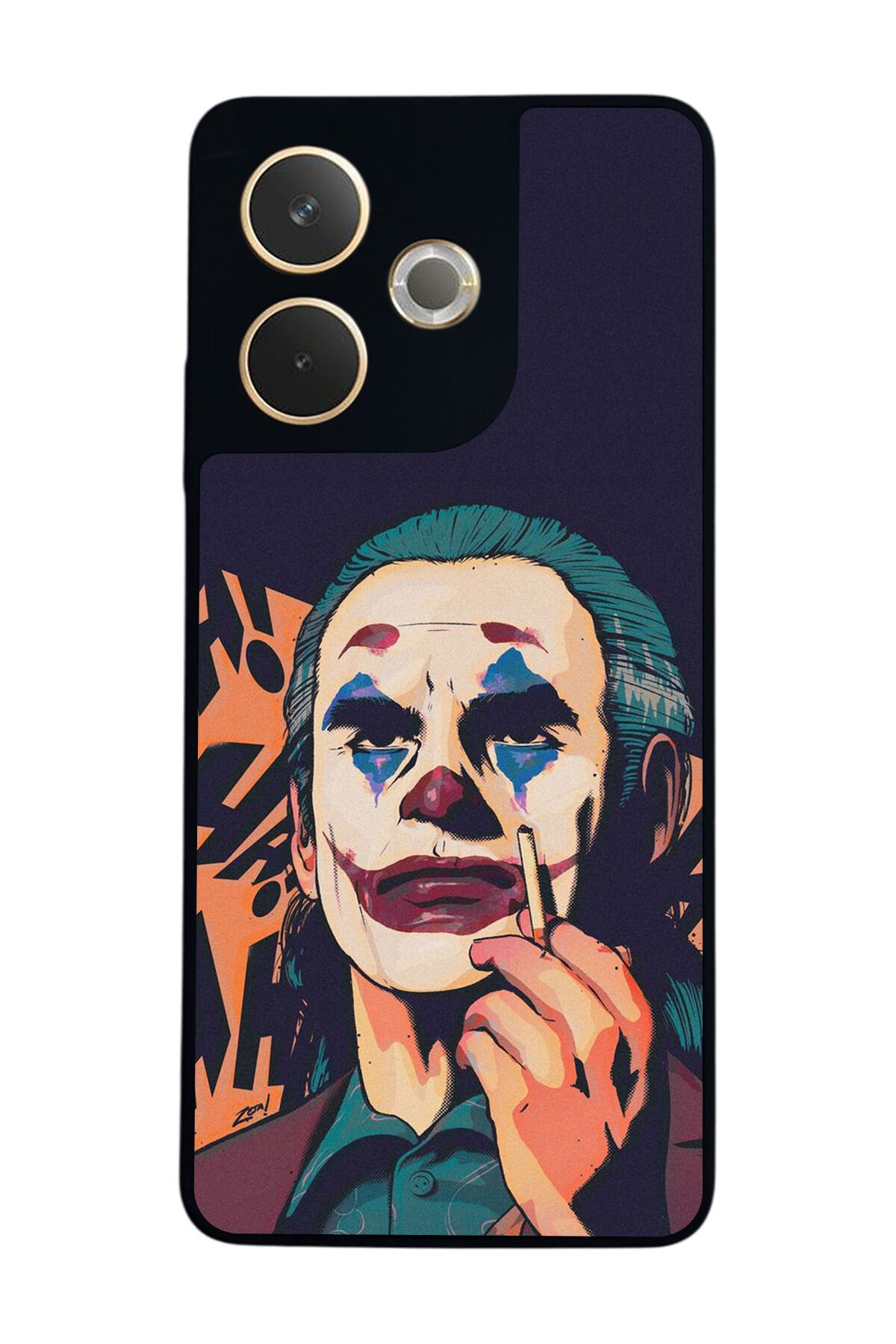 Oppo A5 Pro Uyumlu Joker Tasarımlı Glossy Premium Kılıf