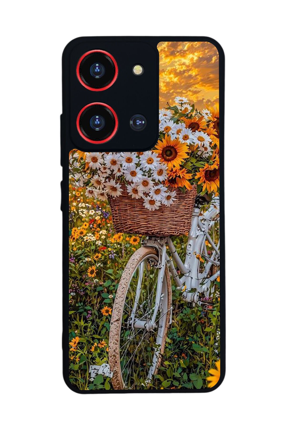 Reeder S19 Max Pro S ZOOM Uyumlu Cicek Tasarımlı Glossy Premium Kılıf