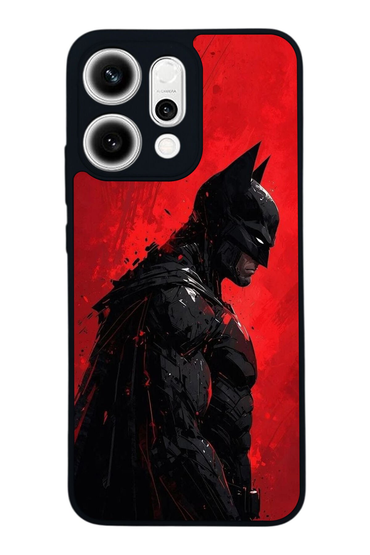 Oppo Reno 14 Uyumlu Batman Tasarımlı Glossy Premium Kılıf