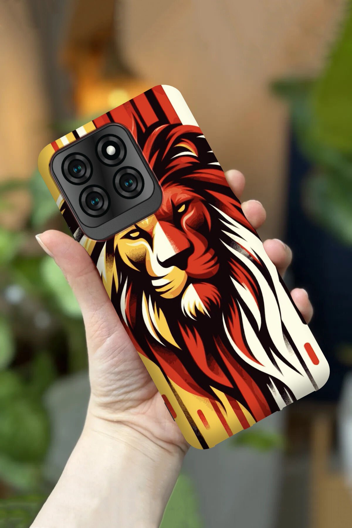 Reeder S71 Uyumlu Kamera Korumalı Futbol Takımı Desenli HD Baskılı Silikon Kılıf