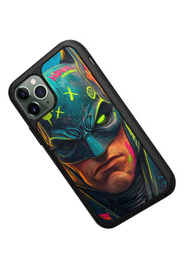 iPhone 11 Pro Uyumlu Batman Tasarımlı Glossy Premium Kılıf