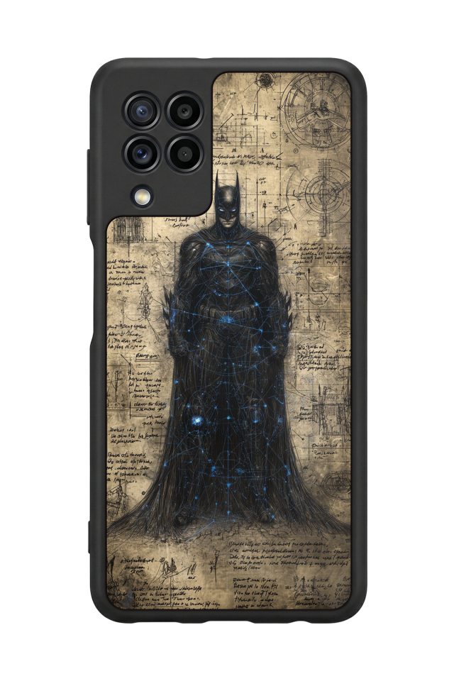 Samsung Galaxy M22 Uyumlu Batman Tasarımlı Glossy Premium Kılıf