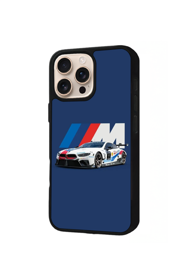 iPhone 16 Pro Uyumlu BMW Tasarımlı Glossy Premium Kılıf