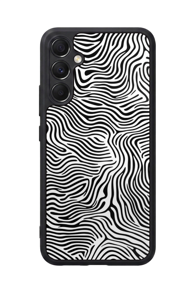 Samsung Galaxy M34 Uyumlu Çizgi Sanatı Tasarımlı Glossy Premium Kılıf