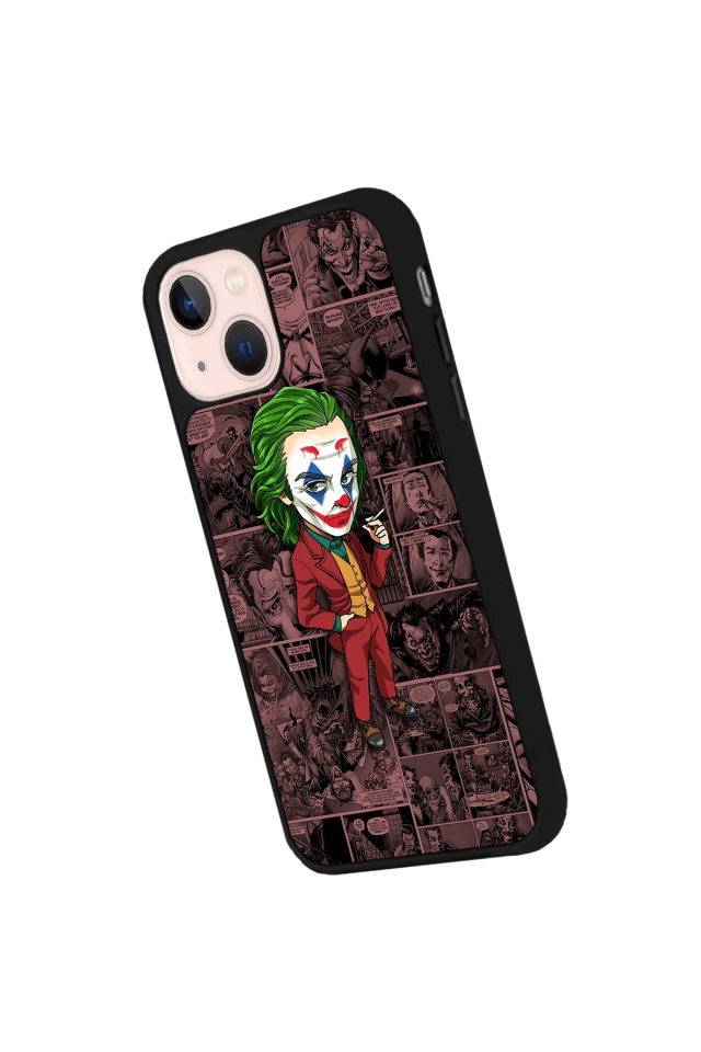 iPhone 13 Mini Uyumlu Joker Tasarımlı Glossy Premium Kılıf