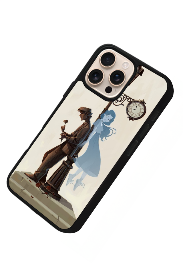 iPhone 15 Pro Max Uyumlu Kalp Love Tasarımlı Glossy Premium Kılıf