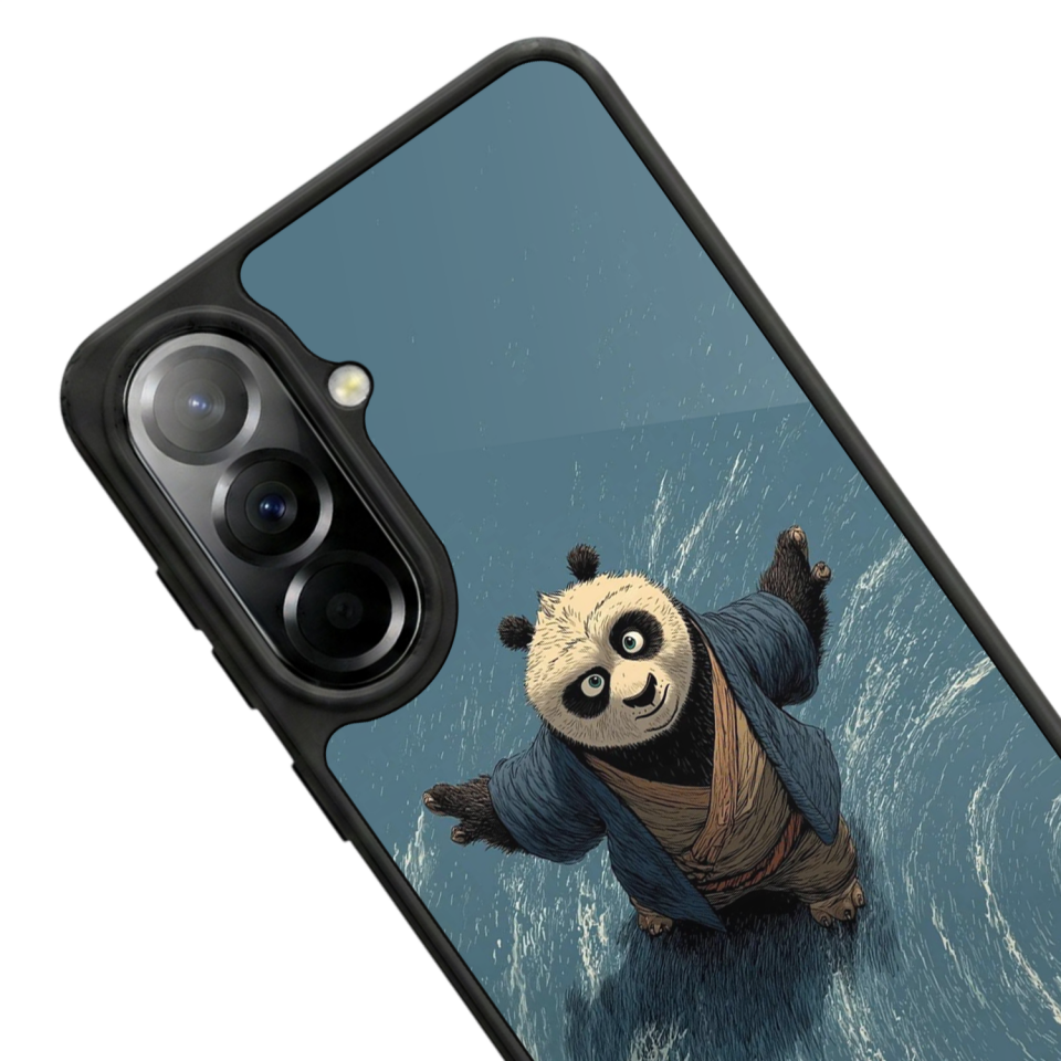 Samsung Galaxy A37 Uyumlu Kung Fu Panda Tasarımlı Glossy Premium Kılıf