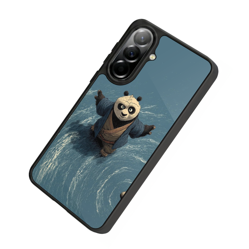 Samsung Galaxy A37 Uyumlu Kung Fu Panda Tasarımlı Glossy Premium Kılıf
