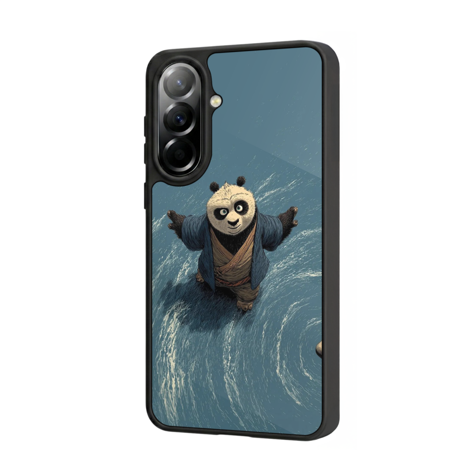 Samsung Galaxy A37 Uyumlu Kung Fu Panda Tasarımlı Glossy Premium Kılıf
