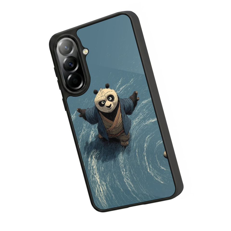 Samsung Galaxy A37 Uyumlu Kung Fu Panda Tasarımlı Glossy Premium Kılıf