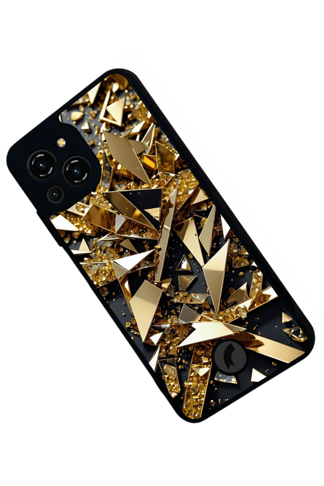 Reeder S23 Pro Max Uyumlu Mermer Marble Tasarımlı Glossy Premium Kılıf