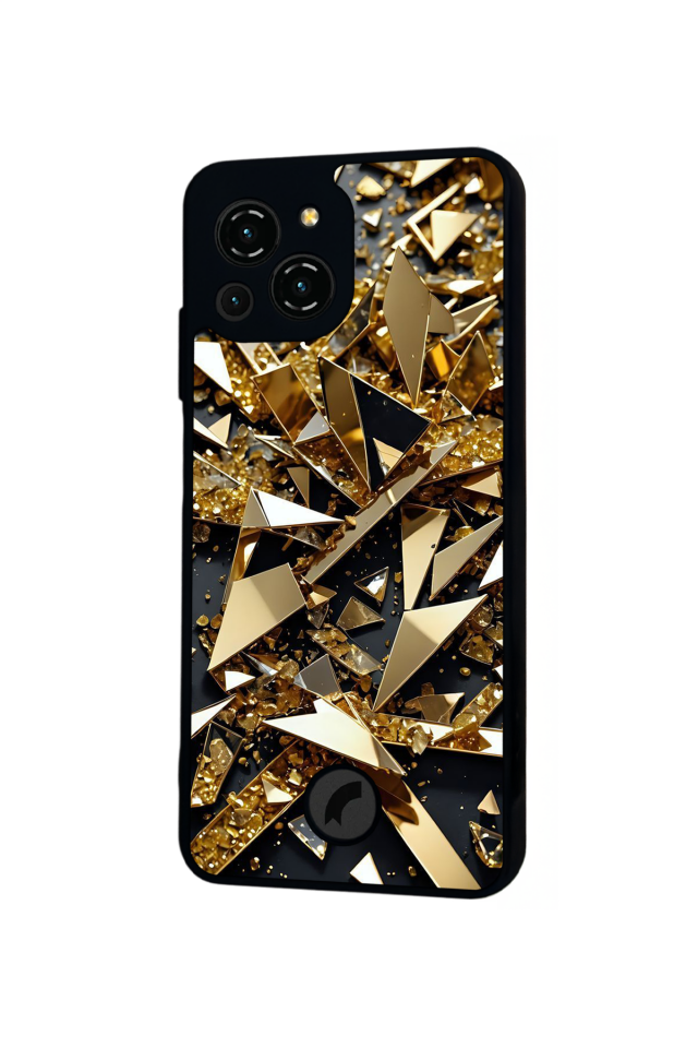 Reeder S23 Pro Max Uyumlu Mermer Marble Tasarımlı Glossy Premium Kılıf