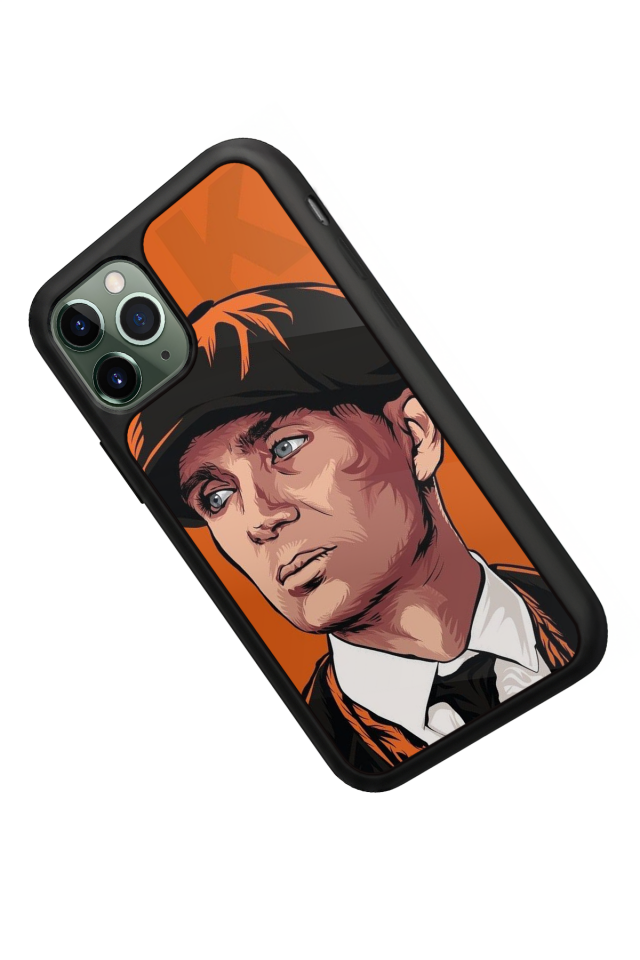 iPhone 11 Pro Max Uyumlu Peaky Blinders Tasarımlı Glossy Premium Kılıf