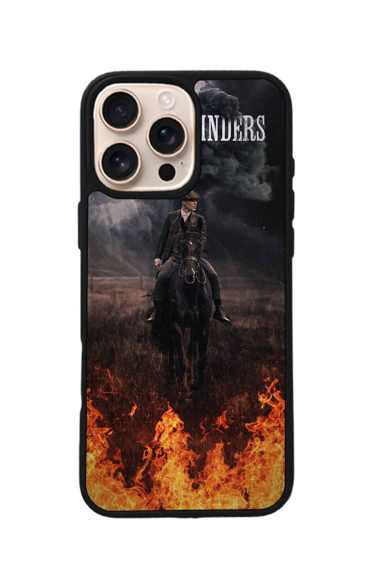iPhone 14 Pro Uyumlu Peaky Blinders Tasarımlı Glossy Premium Kılıf