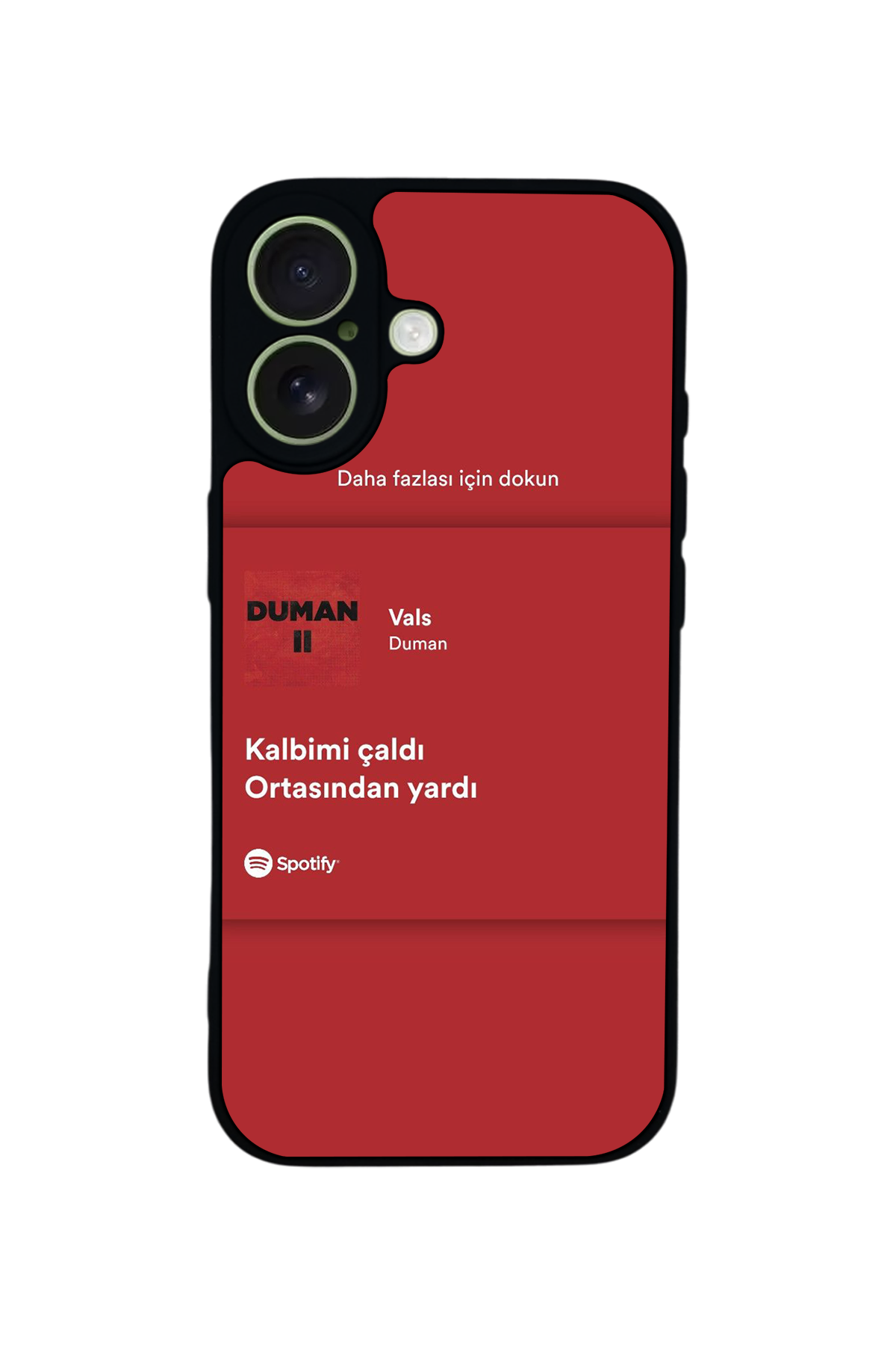 iPhone 17 Uyumlu Sarki Sozleri Tasarımlı Glossy Premium Kılıf